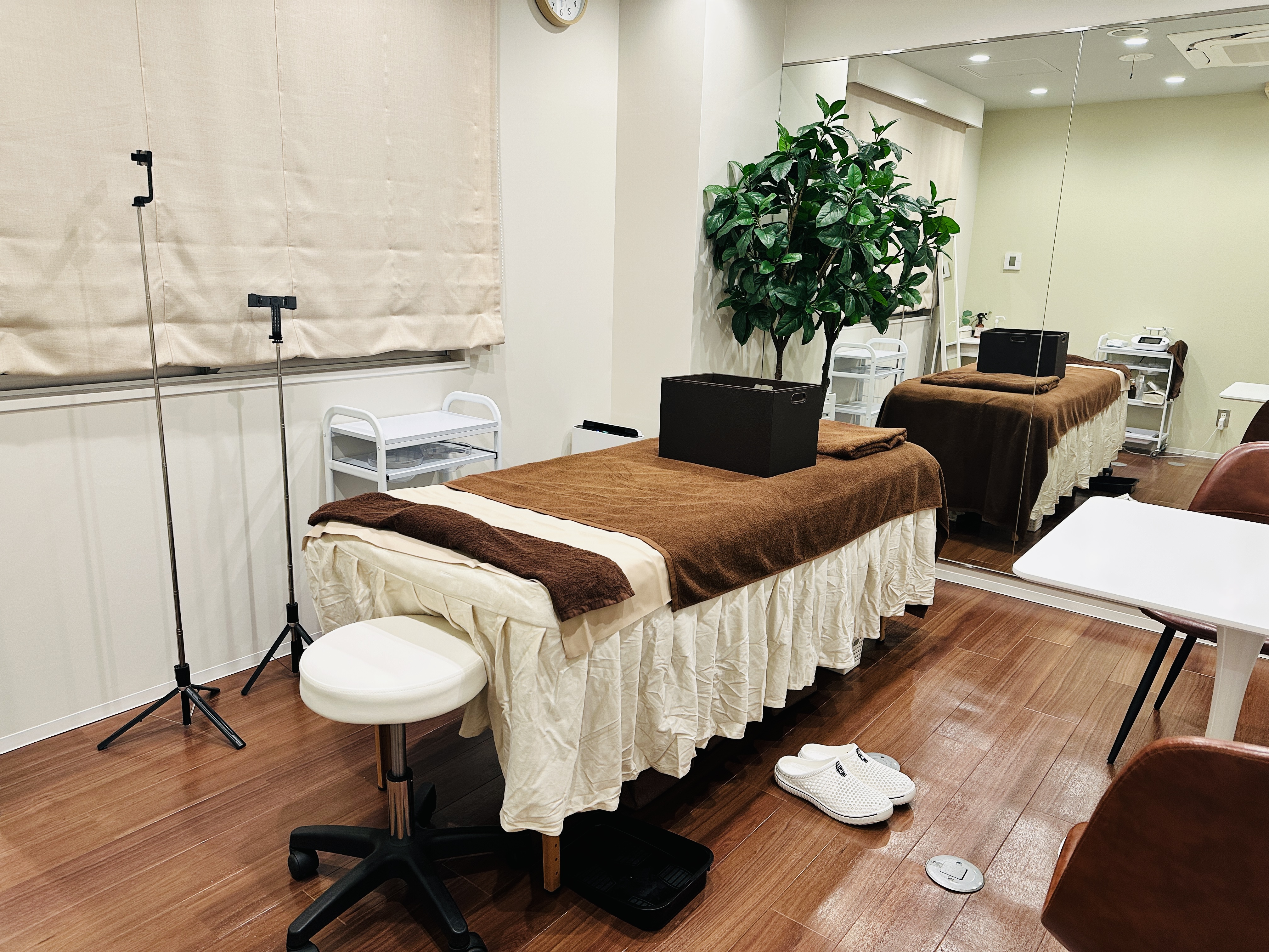 施術完了の様子